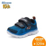 Skechers斯凯奇新款男童鞋 儿童魔术贴运动鞋 防滑跑步鞋95097