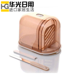 日本进口厨房切面包器分片器面包箱烘培工具套装蛋糕收纳盒面包刀