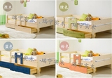 2015新款儿童床护栏床实木原木环保单人床男孩女孩可订制小床