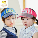 韩国儿童帽子女童太阳帽防嗮帽男童空顶帽宝宝帽子婴儿遮阳帽夏天