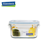 Glasslock韩国进口钢化玻璃饭盒微波炉冰箱保鲜盒密封盒便当盒