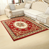 华德地毯中式传统红色客厅地毯茶几沙发地毯特价加密#003-1包邮