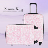 玫瑰金新款包角铝框行李箱万向轮美旅行箱日默瓦新秀丽拉杆箱女