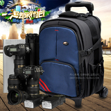 双肩时尚拉杆箱摄影包双肩专业单反相机包登机旅行箱包赛富图2020