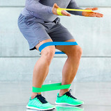 环形乳胶圈 能量圈 抗阻力带 健美弹力带 健身房田径力量训练