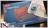 （ART）英國DERWENT得韵 72色 水彩畫系列 彩色鉛筆 經典木盒