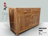 老榆木餐边柜中式实木备餐柜韩式柜子明清仿古家具现代简约风格