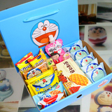 哆啦a梦机器猫韩国进口零食大礼包礼盒装送女友儿童节组合套餐吃