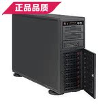 超微 SC743TQ-865B-SQ 塔式服务器工作站机箱 超静音 8盘位热插拔