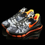 Nike KD8 Lmtd EP 杜兰特8代 开赛夜篮球鞋 黑橙男鞋 822888-081