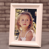 7 8 10 12寸白色欧式实木相框摆台儿童宝宝结婚纱照片画框木相框