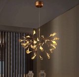 LED新款树枝灯创意现代酒店工程灯具别墅大厅客厅卧室萤火虫吊灯