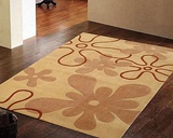 gi定做新古典美式欧式中式复古羊毛混纺卧室客厅茶几山金色地毯