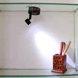 干电池小射灯led灯展厅展示柜会展橱窗酒柜吧台无线应急蓄电灯