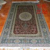 家波斯地毯欧式地毯手工真丝地毯客厅卧室地毯152245厘米居