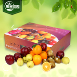 【果王佳园】新鲜水果礼盒水果礼盒红蛇果橙子法国绿果香梨组合