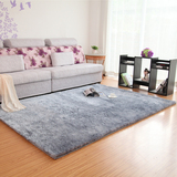 时尚韩国丝斑马纹沙发地毯现代简约黑白地毯客厅卧室茶几地毯1