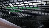 格栅天花吊顶铝铁格栅吊顶使用超市商场网吧门面专卖店大小工程