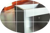厦门304不锈钢整体橱柜定制实木门晶钢门板烤漆门板地柜吊柜定制