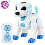 盈佳 儿童智能遥控对话机器狗玩具声波电动语音识别男孩节日礼物