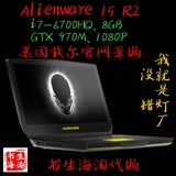 现货美行代购DELL Alienware 17R3 15R2 17 18寸戴尔外星人笔记本