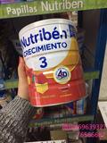 现货！可直邮！西班牙Nutriben纽滋本3段800克婴儿配方牛奶粉