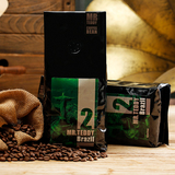 泰迪先生巴西咖啡豆 原装进口咖啡豆新鲜烘焙 可磨咖啡粉包邮