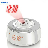 Philips/飞利浦 aj5030D创意闹钟收音机钟控卧室时钟摆件床头简约