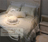 欧式法式女孩公主房床上用品奢华高档床品 别墅样板间样板间软装