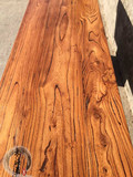 老榆木板实木吧台桌家用靠墙转角烤漆小吧台定制桌面台面餐桌酒柜