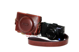 包邮！索尼RX100相机包 二代 黑卡 DCS-RX100II M2 M3 专用皮套