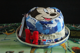 2015春季迪士尼正品米奇迷彩男童宝宝遮阳软渔夫帽盆帽M435