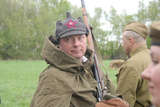蘇軍原品 蘇聯野戰斗篷 狙擊手罩衣雨衣披風帳篷陸軍裝二戰伪装服