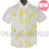 [转卖]2015 太平鸟男装夏 短袖衬衫 纯棉上衣新品 B2CC52592 现