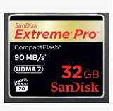 SanDisk闪迪 5D2 5D3 7D 50D 5D CF 32G CF卡 600X 高速存储卡单