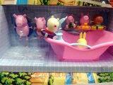 佩佩猪 粉红猪小妹儿童过家家小猪佩奇玩具车生日礼物盒厨房滑梯