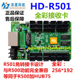 灰度HD-R501 全彩接收卡 配合A60X系列播放盒、AX0系列级联发送卡