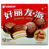 【天猫超市】畅销单品 好丽友 巧克力派 涂饰蛋类芯饼 12枚/盒