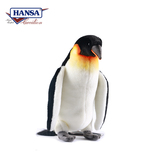 澳洲hansa进口正品可爱皇帝企鹅宝宝动物毛绒玩具儿童礼物3159