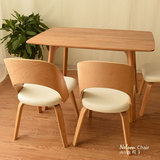 现代实木餐椅 咖啡椅弯曲木休闲椅 酒吧椅电脑椅书桌椅家用餐椅