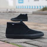 辉歌正品Vans sk8 mid 冬季加绒加厚保暖毛毛鞋羊毛绒鞋冬天男鞋