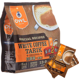 【天猫超市】马来西亚进口 OWL猫头鹰 三合一拉白咖啡 原味600g
