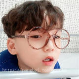 特价韩国潮萌宝宝儿童镜架无镜片阿拉蕾眼镜框架圆形潮男童女童