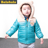 巴拉巴拉2015男童棉服童装冬装宝宝0-1岁2婴儿衣服幼童棉衣外套潮