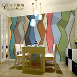 千贝抽象欧式背景墙壁纸 艺术创意主题房宾馆3d立体工装墙纸壁画