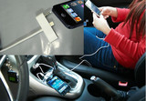 苹果音频线iphone5s 5 AUX车载音频线iphone6汽车音响数据充电线
