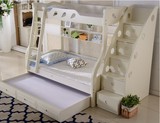 实木成人上下床儿童床双层床组合床三层两层床高低子母床包邮到家