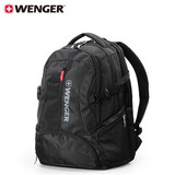 瑞士军刀威戈Wenger15.6寸黑色休闲酷感电脑双肩包WGB40141390945