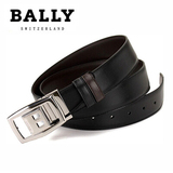 正品代购 巴利BALLY男士真皮腰带BALDEK-35-200 双面用B字扣皮带