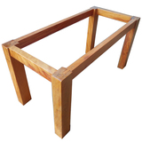 花梨木框型支架实木大板脚架大板餐桌茶桌书桌配套桌腿四腿支架